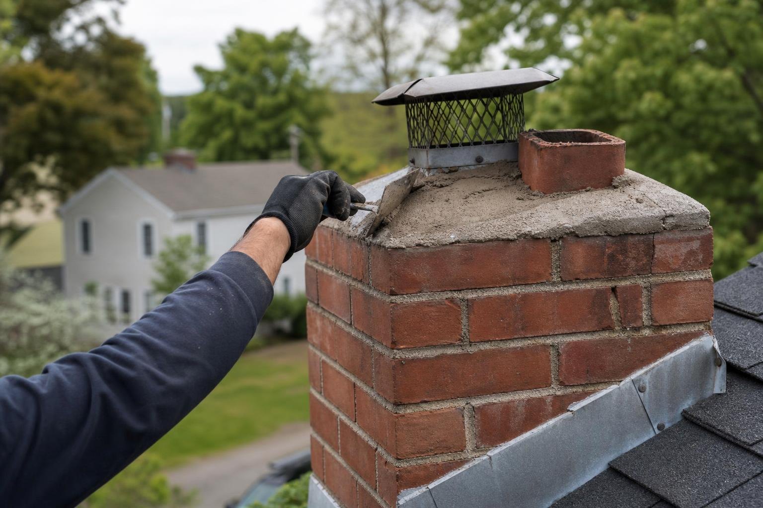 Chimney Cap Installation